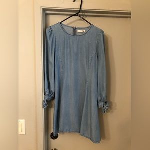 Denim Zara dress